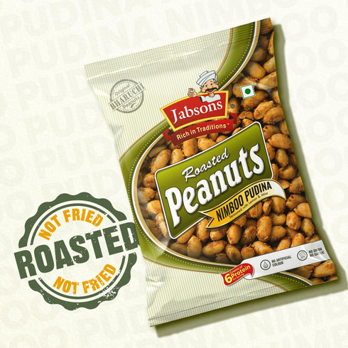 Jabsons Foods Nimboo Pudina Roasted Peanuts