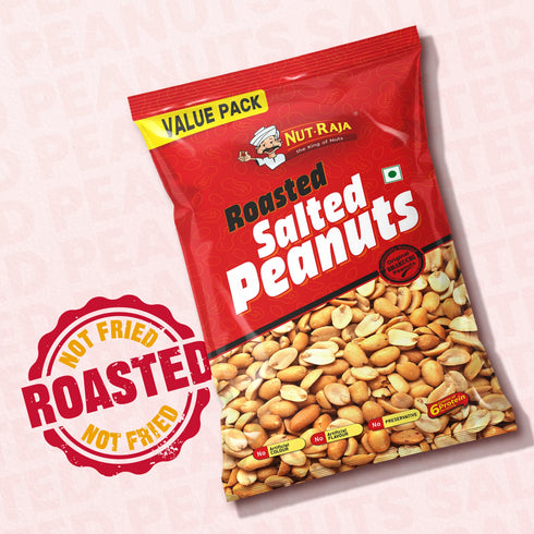 Jabsons Foods Salted Roasted Peanuts