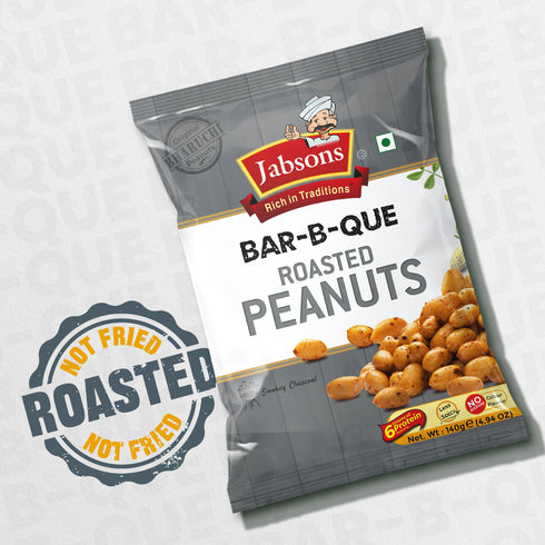 Jabsons Foods Barbeque Roasted Peanuts