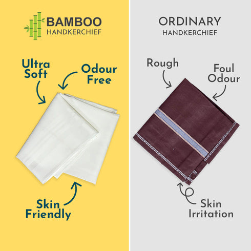 Heelium Bamboo Handkerchief - Set of 3