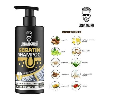 Urbanguru Men's Keratin Shampoo