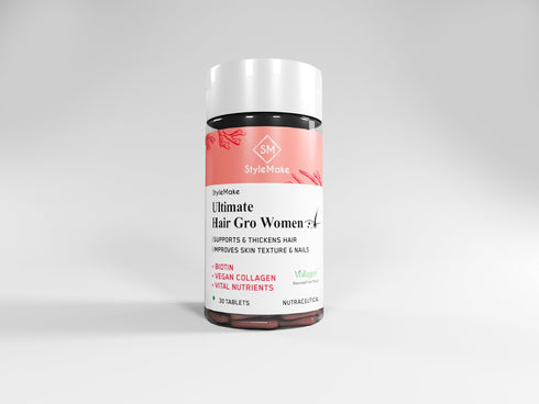 Style Make StyleMake Ultimate Hair Gro Vitamin for Women Premium Formula with Biotin Vegan Collagen from the UK Reduces Hair Loss Promotes Regrowth Enhances Skin & Nail Health 30 Tablets