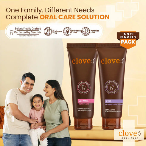 Clove Oral Care Family smile Combo