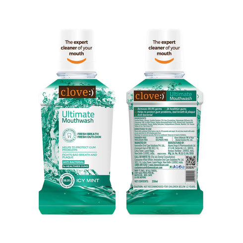 Clove Oral Care Ultimate Mouthwash