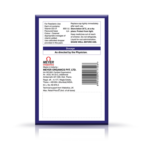 Vitabiotics Ultra D3 800 Drops