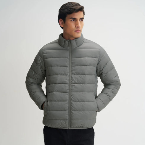 XYXX Ultra-Light Puffer Jacket - Ash Grey