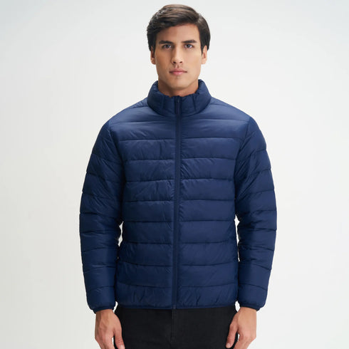 XYXX Ultra-Light Puffer Jacket - Navy Blue