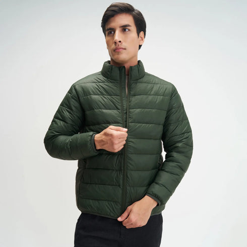 XYXX Ultra-Light Puffer Jacket - Olive Green