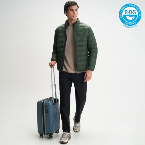 XYXX Ultra-Light Puffer Jacket - Olive Green