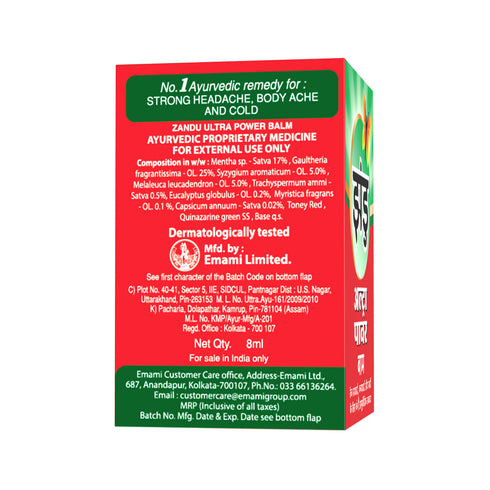 Zandu Ultra Power Balm