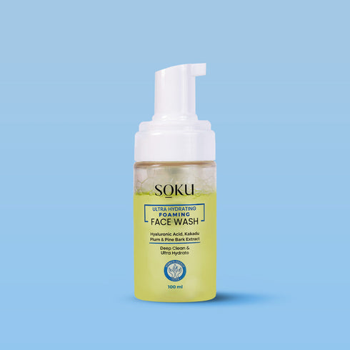 Soku Cosmetic Ultra Hydrating Foaming Face Wash