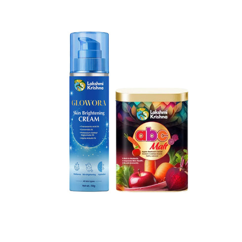 Lakshmi Krishna Naturals Skin Brightening Cream + ABC Malt