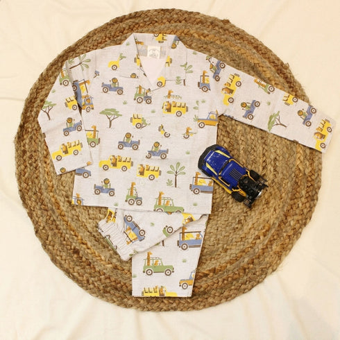 Bachpan kids wear New Born Unisex Night Wear -Multi Colour