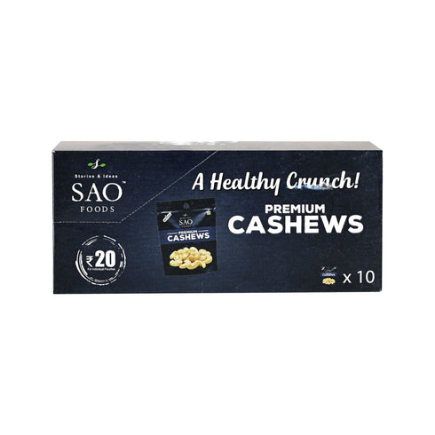 SAO Foods Unsalted Roasted Cashews