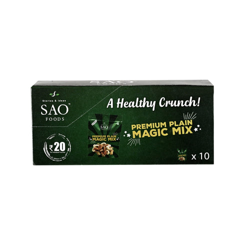 SAO Foods Unsalted Roasted Premium Magic Mix