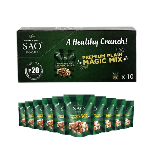 SAO Foods Unsalted Roasted Premium Magic Mix