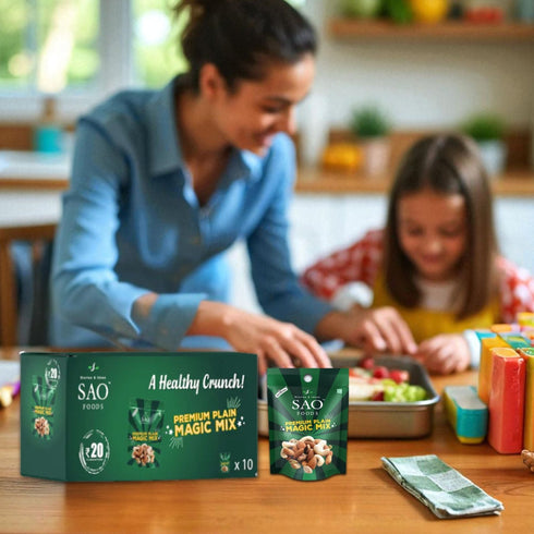 SAO Foods Unsalted Roasted Premium Magic Mix
