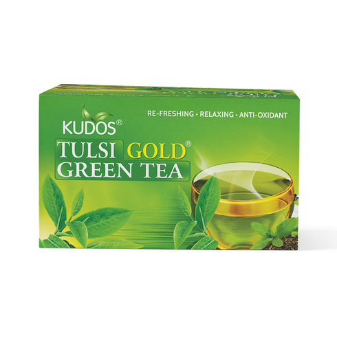 Kudos Ayurveda Tulsigoldgreen Tea