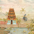 Back Drop India Divine Tranquility of the Southern Temple