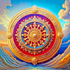 Back Drop India Divya Dharma Chakra