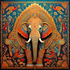 Back Drop India Elephant of Grandeur