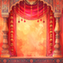 Back Drop India Temple Stage