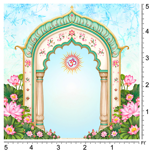 Back Drop India Divya Kamal Dwaar
