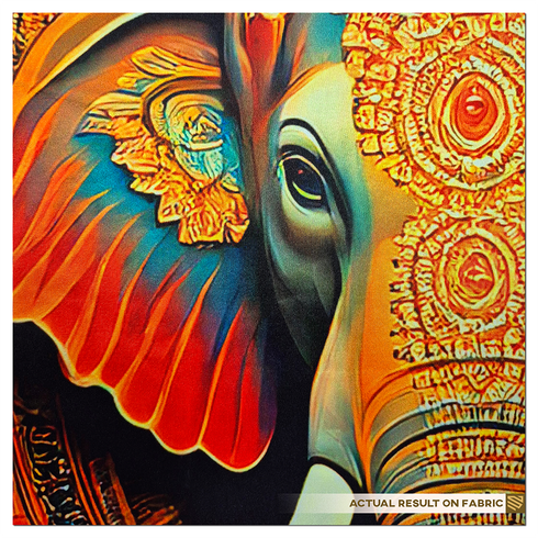 Back Drop India Elephant of Grandeur