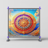 Back Drop India Divya Dharma Chakra