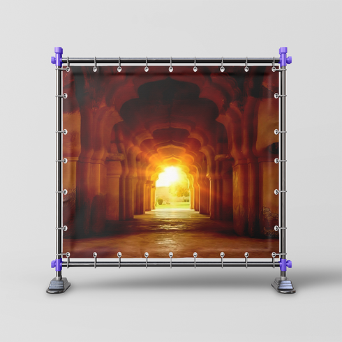 Back Drop India Divya Prakash Se Jagmagata Dwaar
