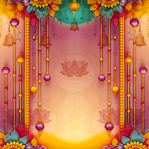 Back Drop India Rangilo Utsav Pichhatar