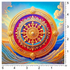 Back Drop India Divya Dharma Chakra