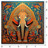 Back Drop India Elephant of Grandeur