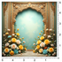 Back Drop India Floral Divine Arch