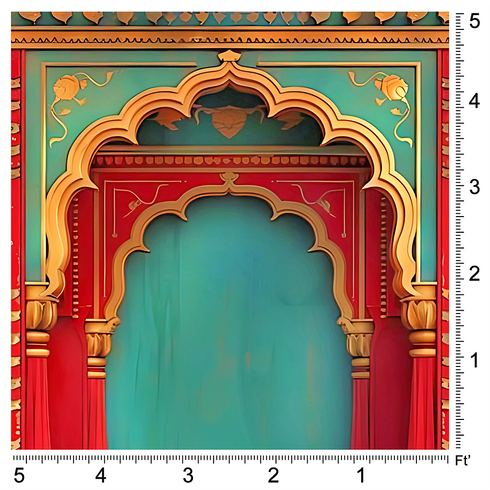 Back Drop India Regal Indian Archway
