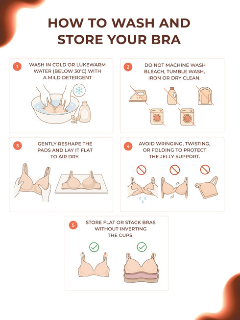 UNDERNEAT Everyday Support Jelly Bra - Black