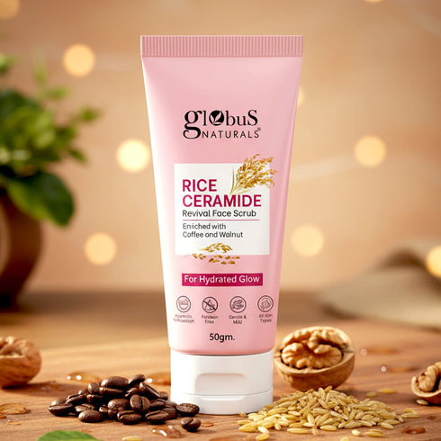 Globus Naturals Rice Ceramide Revival Scrub