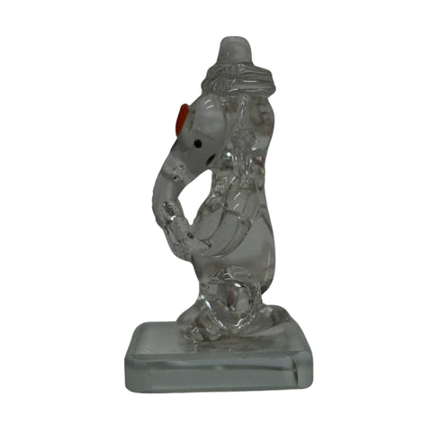 Decorative Glass Ganesh Murti for Gift & Puja