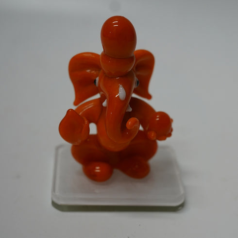Premium Glass Ganesh Idol for Home Temple