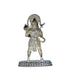 Pure Silver Antique Hanuman Idol Standing Big 26.71G By Mahita Collections