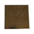 Brass Devi Tripura Bhairavi Yantra 7x7 Inches for Pooja