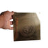 Brass Shri Hanumant Yantra 7x7 Inches for Pooja