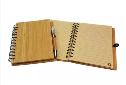 Bamboo India Bamboo Notepad with Pen