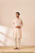 Manyavar Ice Blue Achkan Indo Western