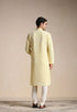 Manyavar Mellow Yellow Chikankari Embroidered Kurta Set