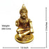 Tamas Brass Lord Small Bajrang Bali Hanuman Ji Statue/Idol | Free Luxury Gift Box