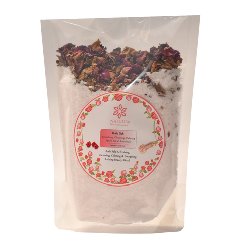 Natuur Rose Geranium Bath Salt