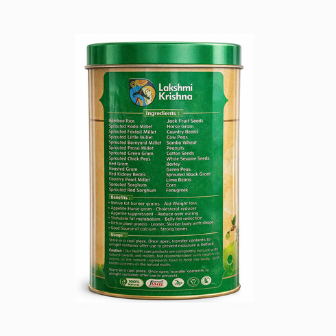 Lakshmi Krishna Naturals Weight Loss Powder + Combo of Goat Milk Soap