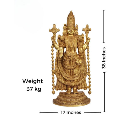 Tamas Brass Tirupati Bala Ji God Idol