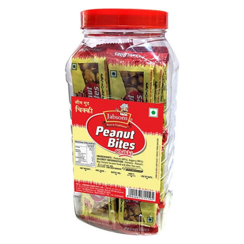 Jabsons Foods Peanut Gud Chikki Jar